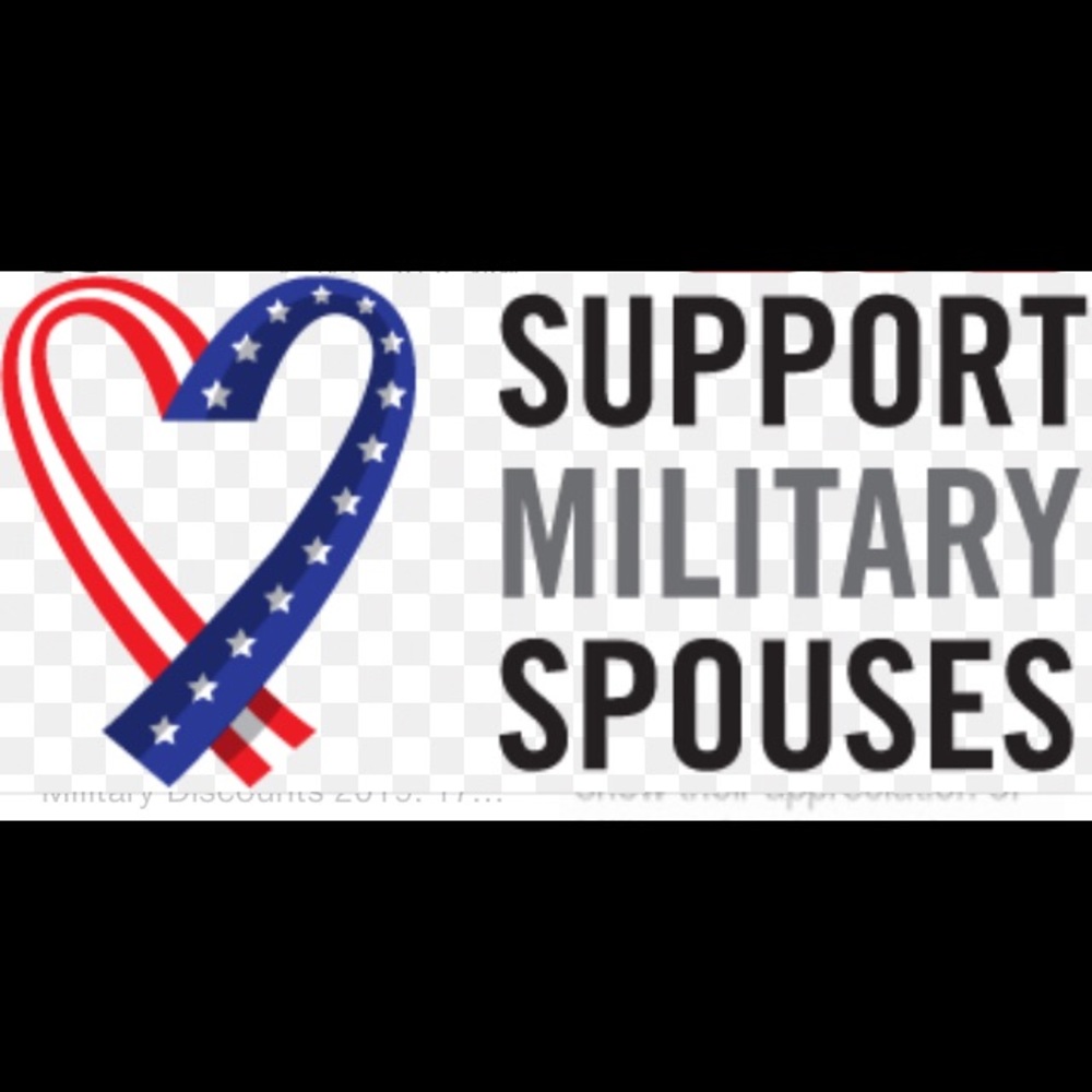 Military wives have 40% percent off on my items.